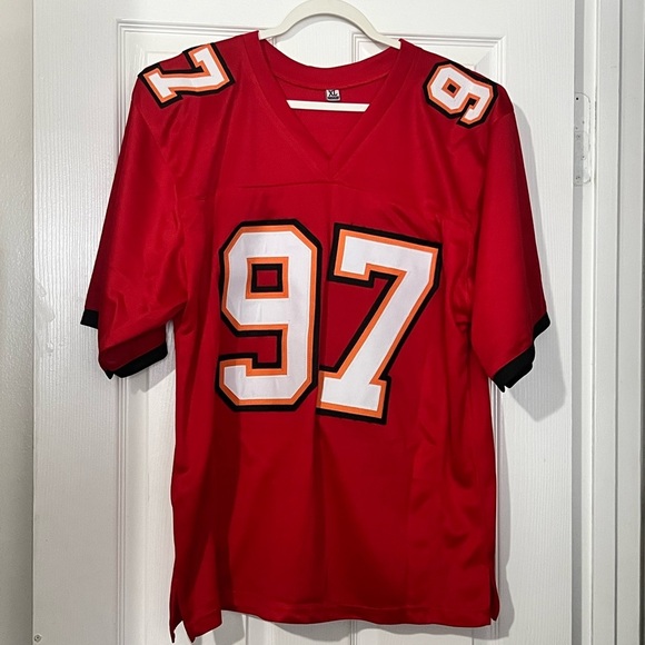 simeon rice tampa bay Football Jersey with Number 97 - Picture 2 of 3
